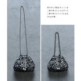 niana ニアナ スパンコールパールドロストバッグ | Fashion Letter | 詳細画像13