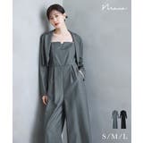 niana ニアナ ミッドナイトドットパンツドレス | Fashion Letter | 詳細画像1 