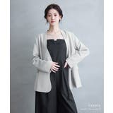 niana ニアナ ミニマルカラーレスジャケット | Fashion Letter | 詳細画像7 
