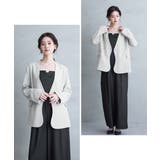 niana ニアナ ミニマルカラーレスジャケット | Fashion Letter | 詳細画像9 