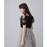 niana ニアナ ベロアラッフルドレス | Fashion Letter | 詳細画像5