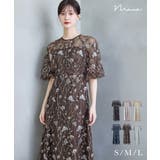 niana ニアナ フラワーエンブロイダリードレス | Fashion Letter | 詳細画像1 