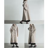 etoll エトル スタンドカラー&ステンカラー2wayロングコート | Fashion Letter | 詳細画像14