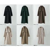 etoll エトル スタンドカラー&ステンカラー2wayロングコート | Fashion Letter | 詳細画像18