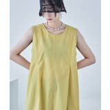 サイドシャーリング ノースリーブワンピース ワンピース | Fashion Letter | 詳細画像8 