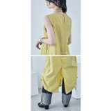 サイドシャーリング ノースリーブワンピース ワンピース | Fashion Letter | 詳細画像9 