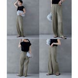 etoll エトル カットオフリラクシープリーツパンツ | Fashion Letter | 詳細画像8
