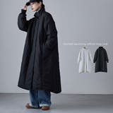 etoll エトル キルティング切替オフラインロングコート | Fashion Letter | 詳細画像1