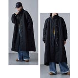 etoll エトル キルティング切替オフラインロングコート | Fashion Letter | 詳細画像5