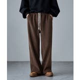 ブラウン | etoll エトル 裏起毛コーデュロイウォームパンツ | Fashion Letter