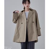 etoll エトル トレンチライクAラインコート | Fashion Letter | 詳細画像2