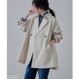 etoll エトル トレンチライクAラインコート | Fashion Letter | 詳細画像5
