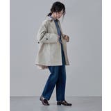 etoll エトル トレンチライクAラインコート | Fashion Letter | 詳細画像7