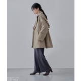 etoll エトル トレンチライクAラインコート | Fashion Letter | 詳細画像11