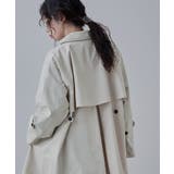 etoll エトル トレンチライクAラインコート | Fashion Letter | 詳細画像15