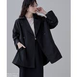 etoll エトル トレンチライクAラインコート | Fashion Letter | 詳細画像16