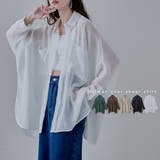 etoll エトル ドルマンスリーブオーバーシアーシャツ | Fashion Letter | 詳細画像1