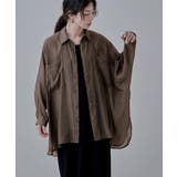 etoll エトル ドルマンスリーブオーバーシアーシャツ | Fashion Letter | 詳細画像9