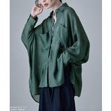 etoll エトル ドルマンスリーブオーバーシアーシャツ | Fashion Letter | 詳細画像10