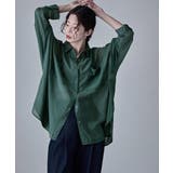 etoll エトル ドルマンスリーブオーバーシアーシャツ | Fashion Letter | 詳細画像12