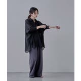 etoll エトル ドルマンスリーブオーバーシアーシャツ | Fashion Letter | 詳細画像14