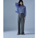 etoll エトル シアーショートストライプシャツ | Fashion Letter | 詳細画像4 