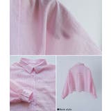 etoll エトル シアーショートストライプシャツ | Fashion Letter | 詳細画像19 