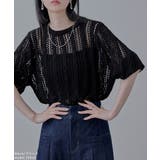 etoll エトル 透かし編みケーブルニットプルオーバー | Fashion Letter | 詳細画像6 