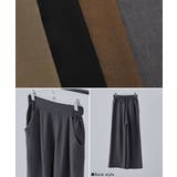 etoll エトル ストレッチタックワイドパンツ | Fashion Letter | 詳細画像19 