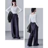 etoll エトル ボートネックリブニット | Fashion Letter | 詳細画像8 