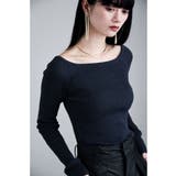 etoll エトル ボートネックリブニット | Fashion Letter | 詳細画像14 