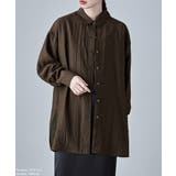 etoll エトル ワッシャーシアーオーバーシャツ | Fashion Letter | 詳細画像5 