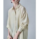 アイボリー | etoll エトル ワッシャーシアーオーバーシャツ | Fashion Letter