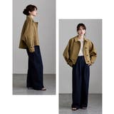 etoll エトル ステンカラードルマンショートトレンチコート | Fashion Letter | 詳細画像10