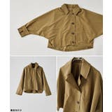 etoll エトル ステンカラードルマンショートトレンチコート | Fashion Letter | 詳細画像19