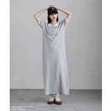 etoll エトル バイカラーポロ襟ニットワンピース | Fashion Letter | 詳細画像17 