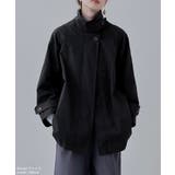 etoll エトル 2wayスタンドカラーAラインコート | Fashion Letter | 詳細画像2 