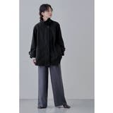 etoll エトル 2wayスタンドカラーAラインコート | Fashion Letter | 詳細画像6 