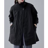 etoll エトル 2wayスタンドカラーAラインコート | Fashion Letter | 詳細画像8 