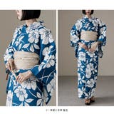 asaka アサカ 綿麻仕立て上がり浴衣＋しわ兵児帯 | Fashion Letter | 詳細画像8 