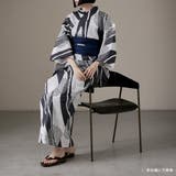 asaka アサカ 綿仕立て上がり浴衣＋しわ兵児帯 | Fashion Letter | 詳細画像15 