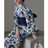 J:撫子 瑠璃 | asaka アサカ 大人浴衣ブランドasaka | Fashion Letter