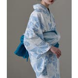Q:マーガレット 水浅葱 | asaka アサカ 大人浴衣ブランドasaka | Fashion Letter