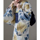 T:芙蓉 瑠璃と芥子 | asaka アサカ 大人浴衣ブランドasaka | Fashion Letter