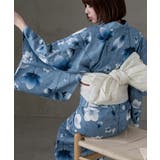 D:蓮 藍色 | asaka アサカ 大人浴衣ブランドasaka | Fashion Letter