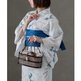 P:墨流し金魚 紺碧 | asaka アサカ 大人浴衣ブランドasaka | Fashion Letter