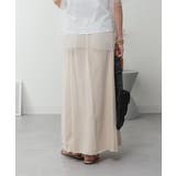 aity アイティ ミニ裏毛裾切りっぱなしフレアスカート | Fashion Letter | 詳細画像4 