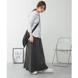 aity アイティ ミニ裏毛裾切りっぱなしフレアスカート | Fashion Letter | 詳細画像9 