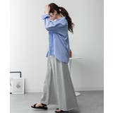 aity アイティ ミニ裏毛裾切りっぱなしフレアスカート | Fashion Letter | 詳細画像15 