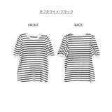 aity アイティ ボーダーパフスリーブトップス | Fashion Letter | 詳細画像20 